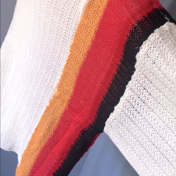 Bailey Oversized Striped Boxy Knit Sweater - Picture 6 of 8